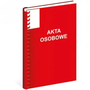 Teczka do akt osobowych Interdruk A4 - mix (TEAKOS03CZE)