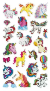 Naklejka (nalepka) Titanum Craft-Fun Series Jednorożce wypukłe (JN-U05)