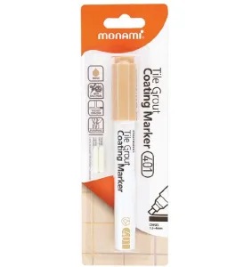 Marker specjalistyczny Do Fug 401 2080140707 wkład beżowy 1-4mm okrągła końcówka Monami (160-2476)