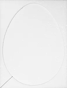 Ozdoba styropianowa jajko 250mm (290)