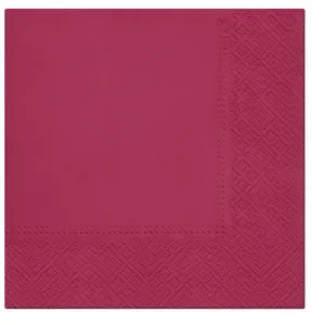 Serwetki Paw - bordowy 330mm x 330mm (SDL111323)