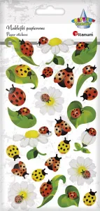Naklejka (nalepka) Titanum Craft-Fun Series biedronki (XQ-116)
