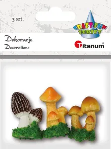 Zestaw dekoracyjny Craft-Fun Series Mini grzyby Titanum (25BJ033131)