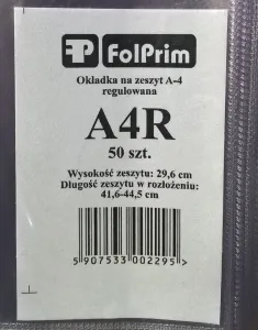 Okładka Folprim A4 296mm x 416-445mm