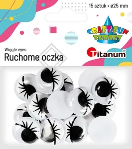 Oczka Craft-Fun Series 15 szt Titanum (ORZ008)