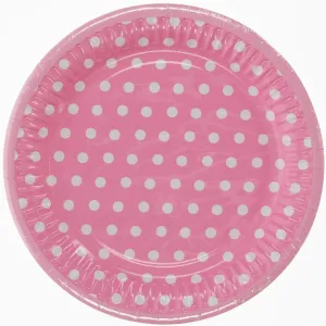 Talerz jednorazowy 18 cm papier śr. 180mm Pol-mak