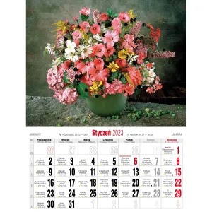 Kalendarz ścienny Avanti wieloplanszowy 230mm x 320mm (5901769620056)