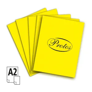 Brystol A2 żółty 20k [mm:] 430x610 Protos