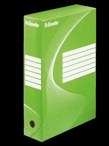 Pudło archiwizacyjne Esselte A4 - zielony 245mm x 80mm x 345mm