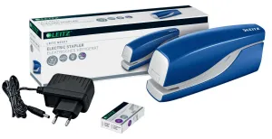 Zszywacz elektryczny Leitz Nexxt Series - niebieski 10k. (55320035)