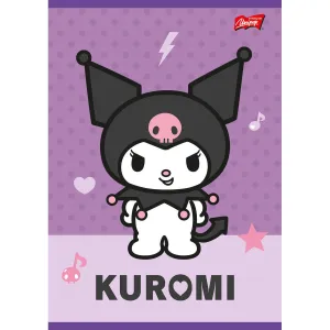 Zeszyt Kuromi aminowany A5 32k. 70g linia podwójna Unipap