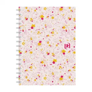 Kołozeszyt (kołobrulion) Oxford Floral A6 90g krata 110mm x 148mm (400094826)