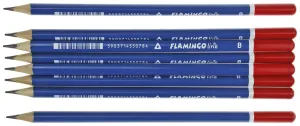 Ołówek w kartonowym pudełku B Flamingo Line