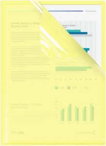 Ofertówka A4 kolor: złota typu L Biurfol (OFP-A4-03)