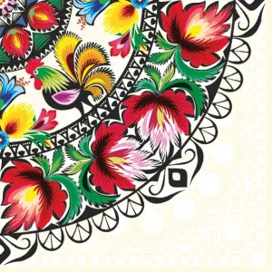 Serwetki mix bibuła [mm:] 330x330 Pol-mak (SL og)