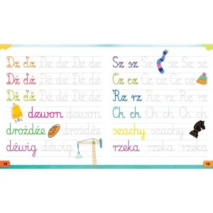 Książeczka edukacyjna Kaligrafia z pisakiem. Piszę i zmazuję od 7 lat Aksjomat