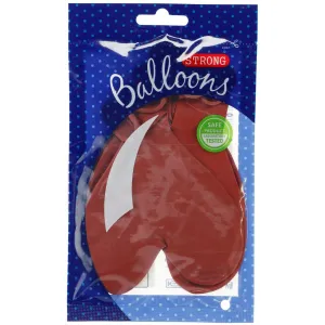 Balon kształty Partydeco Serca (092S-6)