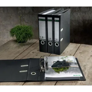 Segregator dźwigniowy Recycle A4 80mm czarny Leitz (10180095)