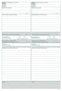 Druk offsetowy rejestr wypadków A4 20k. Michalczyk i Prokop (875-1)