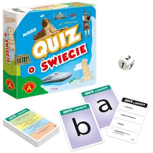 Gra edukacyjna Quiz o Świecie Alexander (8706)