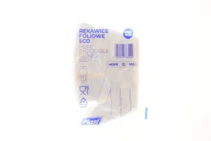 Rękawiczki jednorazowe foliowe 100 szt (nd)