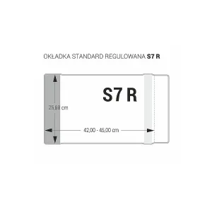 Okładka Biurfol S7-258 258mm x 420-450mm (OZ-58)