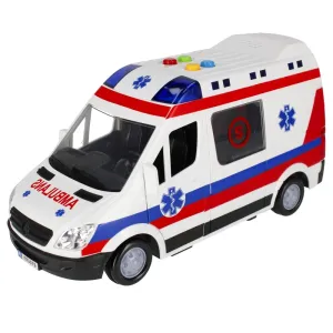 Ambulans 26cm światło i dźwięk Mega Creative (522124)