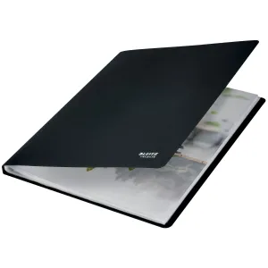 Teczka ofertowa recycle A4 kolor: czarny 20 kieszeni Leitz (46760095)