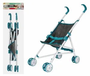 Wózek dla lalek parasolka metalowy szary Mega Creative (536566)