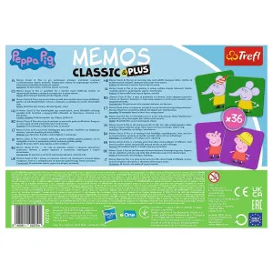 Gra pamięciowa Peppa Memos & Plus Trefl (02270)
