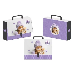 Teczka kartonowa na klips The Sweet Pets kot A4+ mix Beniamin (5979)