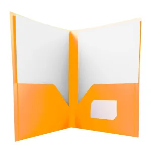 Skoroszyt 5903242103391 A4 pomarańczowy polipropylen PP Tetis (BT619-P (120))