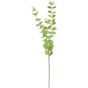 Kwiaty gałązka eukaliptus 89 cm Home And Garden (4795)