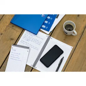 Kołozeszyt (kołobrulion) Oxford Essentials A5 90k. 90g krata 148mm x 210mm (100102938)