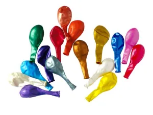 Balon gumowy Metalizowane metalizowany 100 szt mix 260mm 10cal Godan