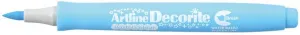 Marker specjalistyczny Artline pastelowy decorite, niebieski 1,0mm pędzelek końcówka (AR-035 1 4)