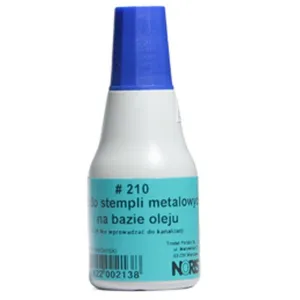 Tusz do stempli Trodat kolor: niebieski 25ml (210)