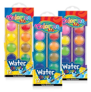 Farby akwarelowe KIDS 12 kolor. Patio (41089)