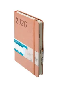 Kalendarz książkowy (terminarz) 2026 SAKURA  DNS A5 Antra (miedziany)