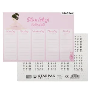 Plan lekcji Balerina Starpak (536138)