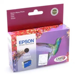 Tusz (cartridge) oryginalny Epson CLARIA R265 - czarny 7,4ml (C13T08014010)