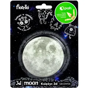 Naklejka ścienna Fluorescencyjna księżyc 3D Fiorello (170-2802)