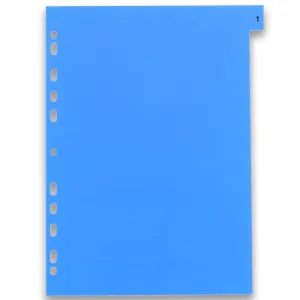 Przekładka numeryczna A4 mix 12k 1-12 [mm:] 225x300 Oxford (100204769)