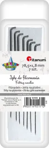 Igły (403040) k:5-4 Craft-Fun Series IGŁY do filcowania metal Titanum 7 sztuk