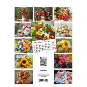 Kalendarz ścienny Avanti wieloplanszowy 230mm x 320mm (5901769620056)