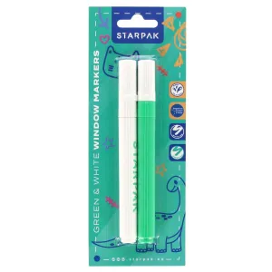 Marker specjalistyczny do szkła wkład biały okrągła końcówka Euro-Trade (538971)