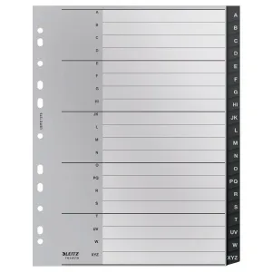 Przekładka numeryczna Recycle A4+ czarne A-Z Leitz (12190000)