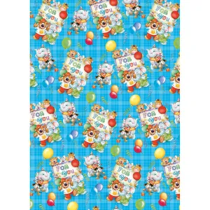 Papier ozdobny Pol-mak - mix 700mm x 1000mm