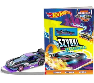 Książka dla dzieci Hot Wheels™. Szybki jak błyskawica! Ameet (fla 1602)