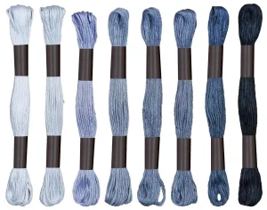 Mulina Craft-Fun Series tonacja szara 8 kol. Titanum (21DT0514-5)